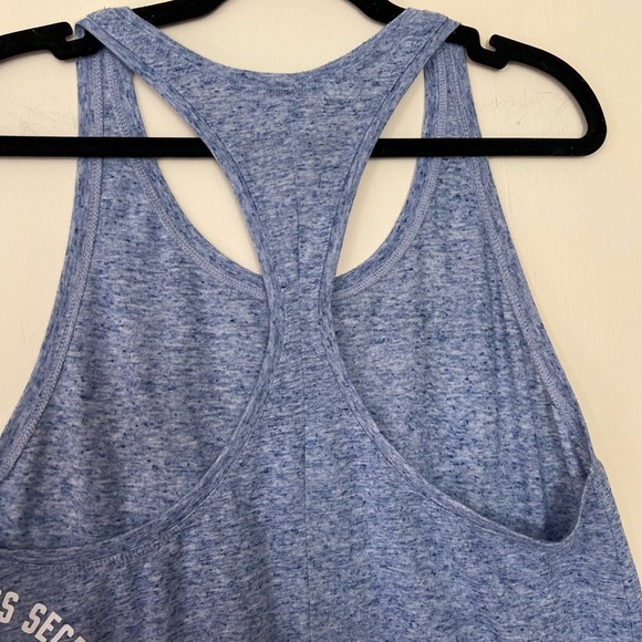 Victoria’s Secret Womens Blue Racerback Tank Top Medium Casual Summer Outdoor - Picture 9 of 15